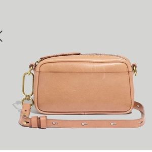 Madewell The Leather Carabiner Mini Crossbody Bag